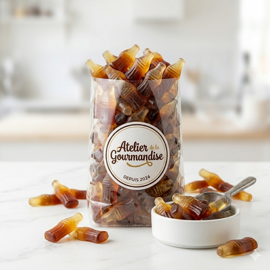 Bouteilles de Cola Lisses (Vente au grammage)